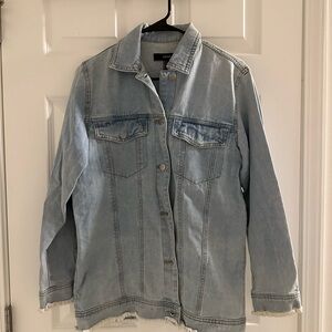 Forever 21 Light Blue Jean Jacket